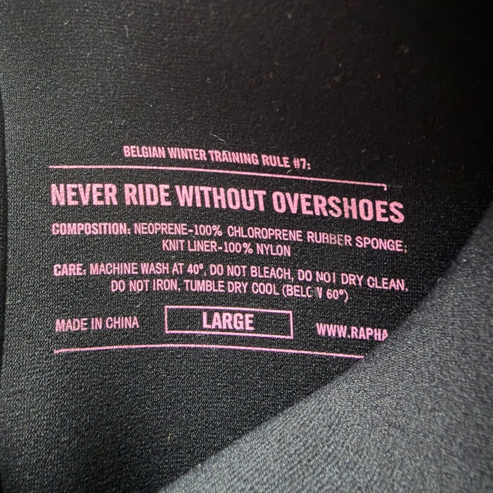 Rapha Black Cycling Shoe Covers - Picture 5 of 6